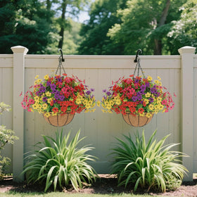 Senjie mixed-color wildflowers suit spring and summer decor.