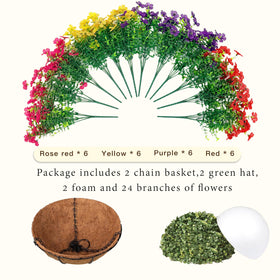 Senjie plant ball included for quick, tool-free setup.