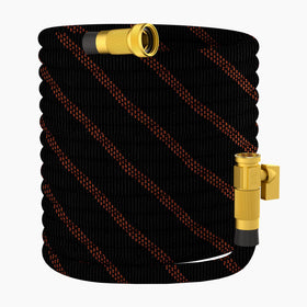 SENMYSI garden hose 50ft coiled for easy handling and storage