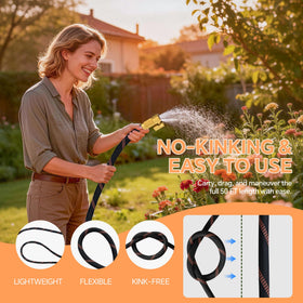 SENMYSI kink-free design prevents tangling during watering tasks