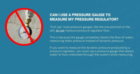 Senninger 25 PSI regulator maintains stable flow under changing inlet pressures during irrigation.