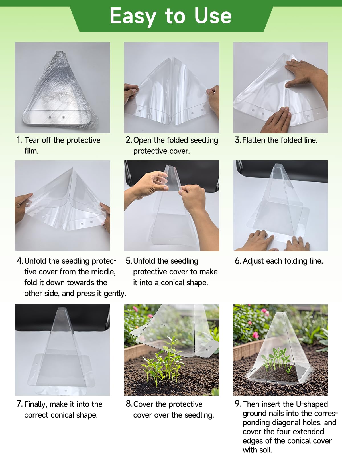 SENWELL-KA versatile covers for vegetables and herbs.