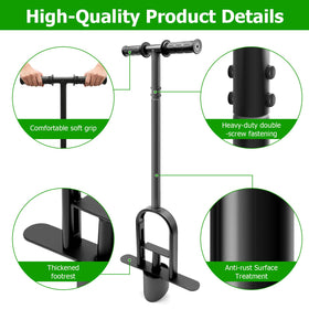 SenXiller sturdy metal body for repeated outdoor tasks