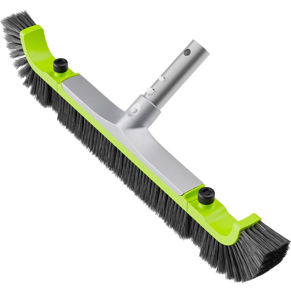 Sepetrel 20-inch pool brush head with wide coverage for faster wall cleaning.