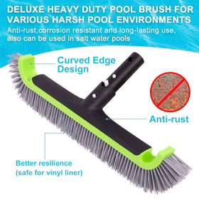 Sepetrel Deluxe anti-rust bristles resist corrosion for longer cleaning life.