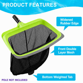 Sepetrel Deluxe durable brush plate designed to withstand harsh pool environments.