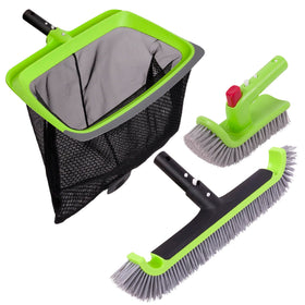 Sepetrel Deluxe rubber edge skimmer net for gentle debris removal without liner damage.