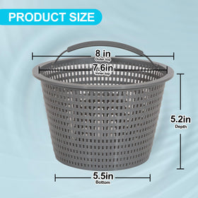 Sepetrel easy-clean debris basket enables quick rinse and reuse