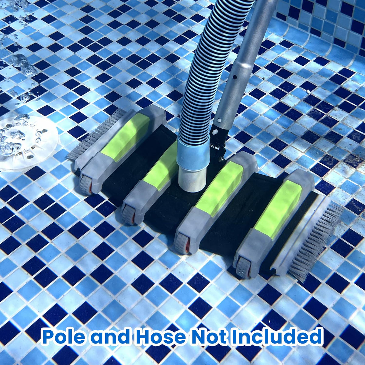 Sepetrel vacuum head bottom brushes scrub pool floor debris
