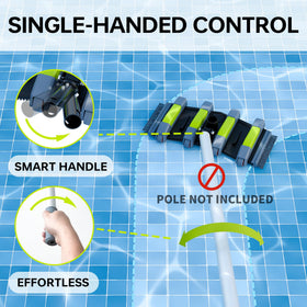 Sepetrel vacuum head side brushes reach corners effectively