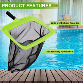 Sepetrel leaf-skimmer net pole compatibility with standard poles