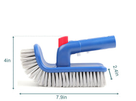 Sepetrel brush bristles stay strong for long-lasting brushing sessions.