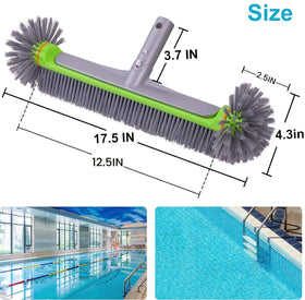 Sepetrel brush head clip with hand protection prevents finger pinching.