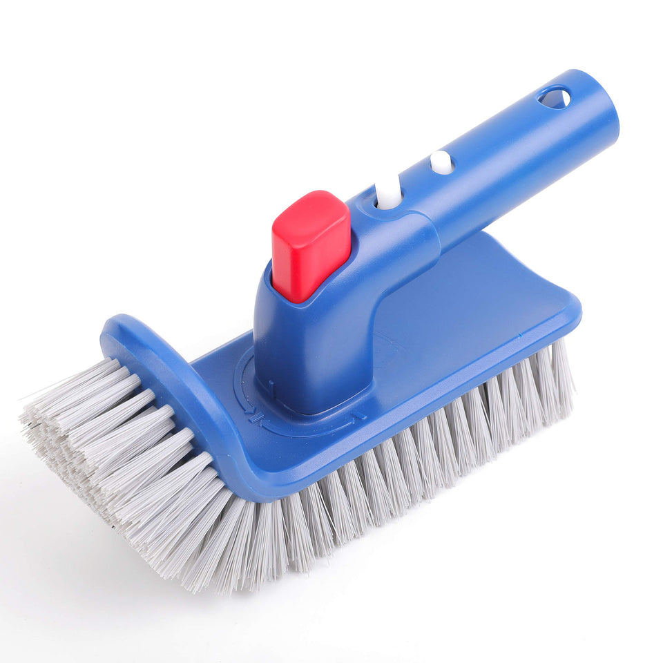 Sepetrel pool brush head cleans walls with a wide, efficient sweeping motion.