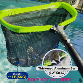 Sepetrel Pool Net heavy-duty aluminum frame built for long-term pool cleaning