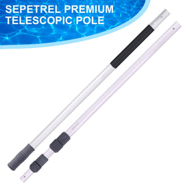 Sepetrel durable aluminum construction resists corrosion for pool maintenance