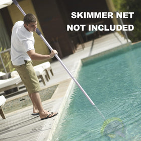 Sepetrel pool pole built to withstand long cleaning sessions with stable feel.
