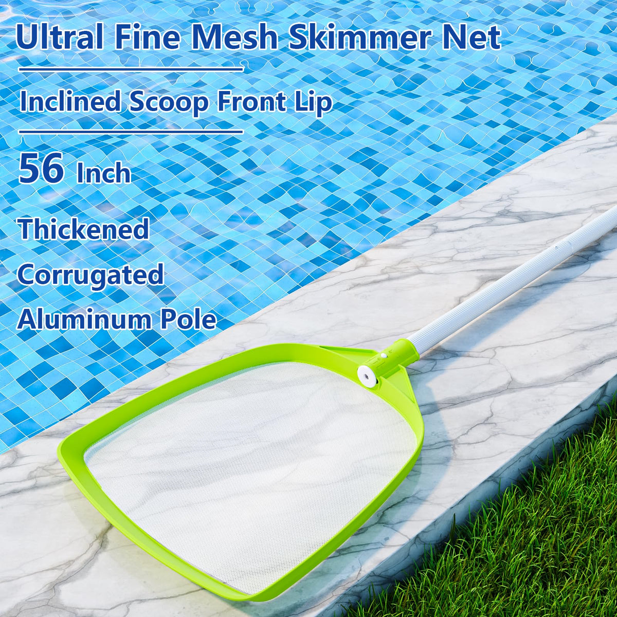 Sepetrel pole offers durable grip for extended pool sessions