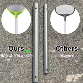 Sepetrel skimmer net secure latch prevents wobble during cleaning