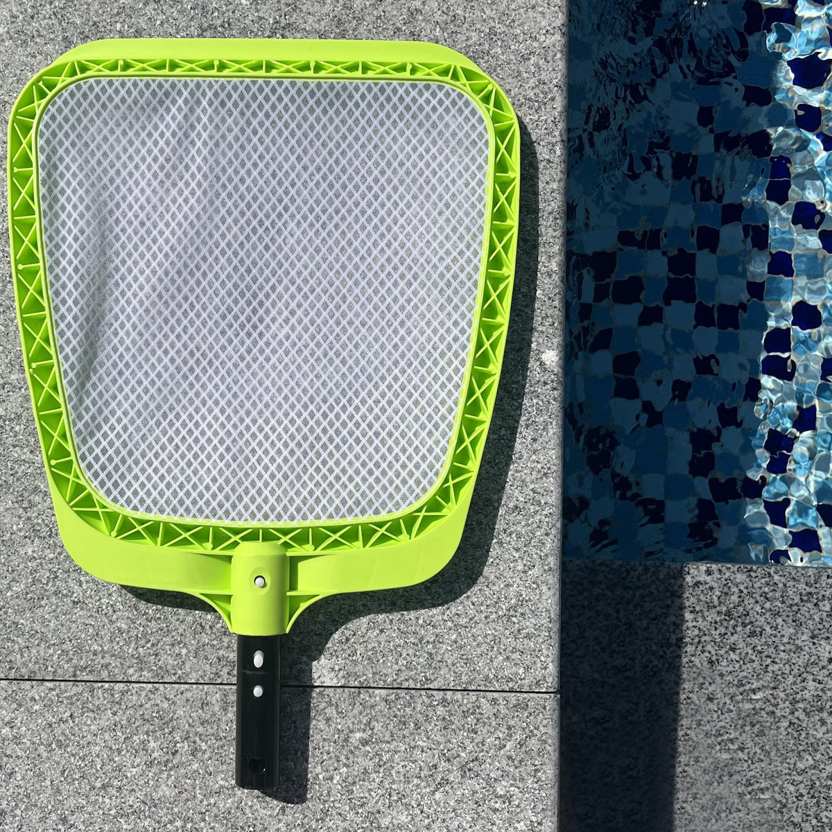 Sepetrel pool skimmer net fits standard poles with 1-1/4 inch diameter