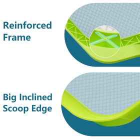 Sepetrel pool skimmer net features reinforced frame for durable, twist-resistant performance