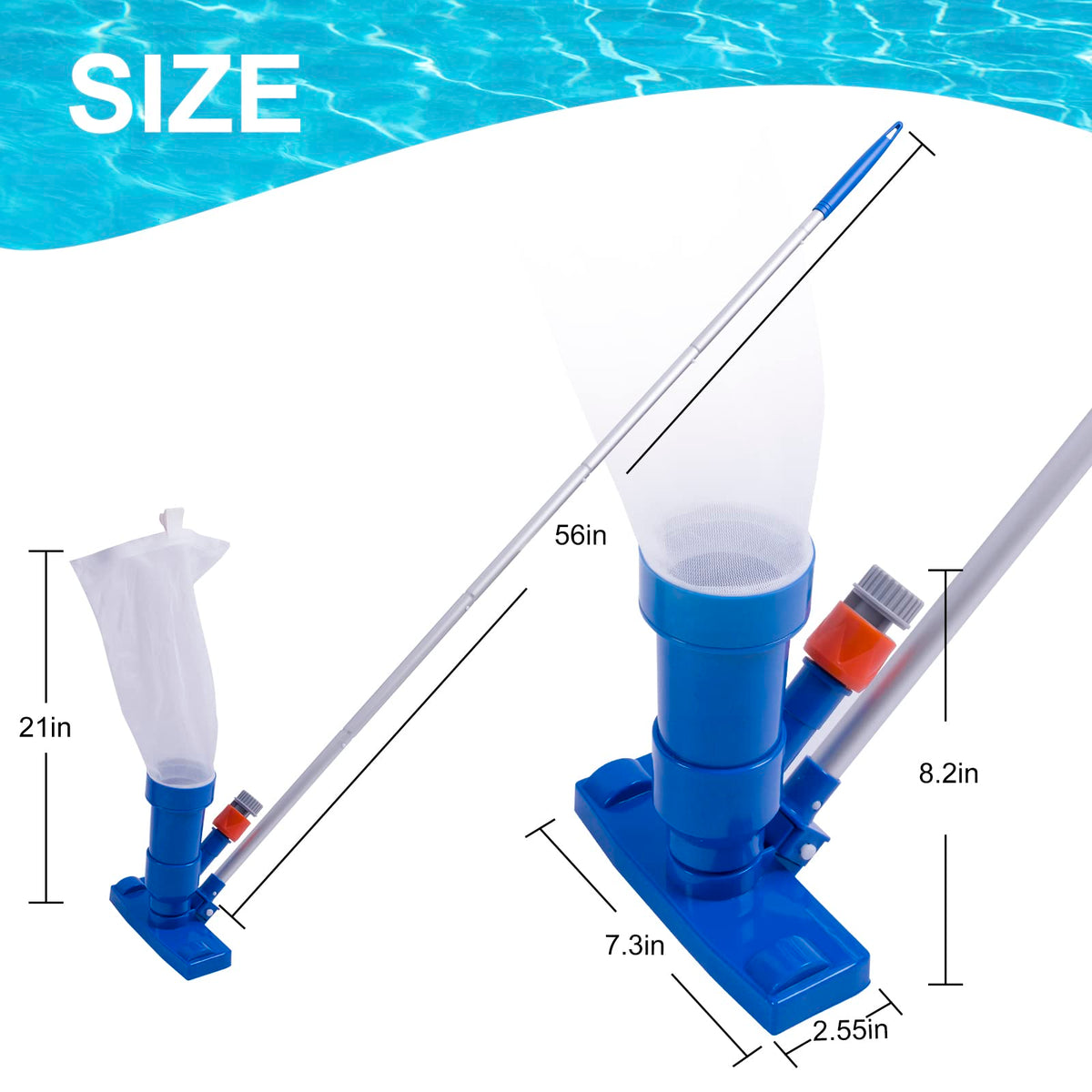 Sepetrel upgraded hose adapter ensures secure connection to your hose.