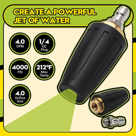 SEPLY 25-degree nozzle delivering balanced spray for medium-duty tasks