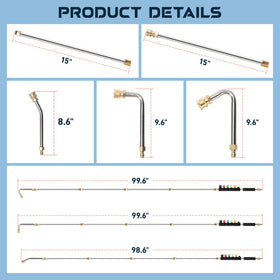 SEPLY nozzle tips 25-degree balance cleaning and scrubbing efficiency.