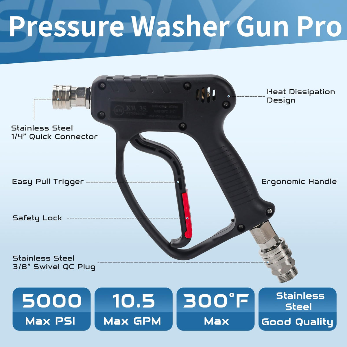 SEPLY Car wash-ready tool tackles dirt and grime on vehicles