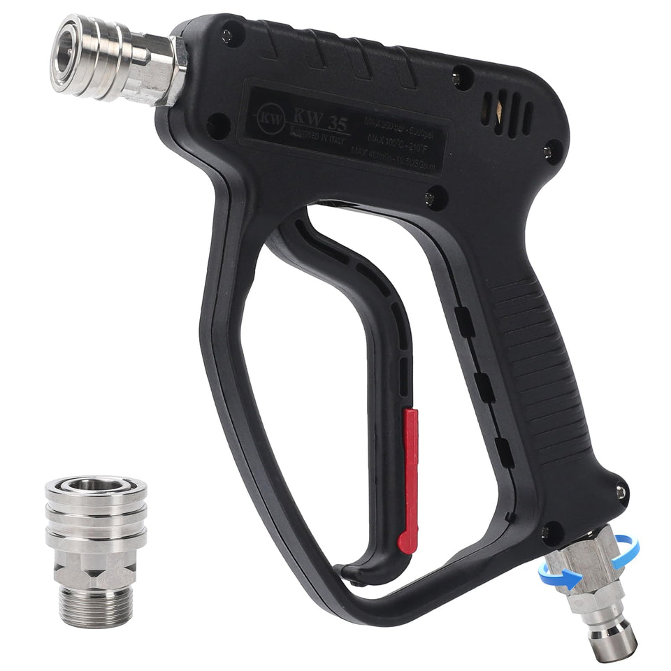 SEPLY Pressure Washer Short Gun setup for quick mounting and efficient cleaning
