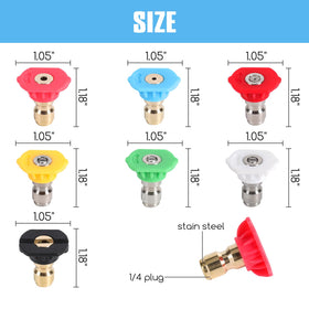 SEPLY soap mode nozzle tip for efficient detergent application.