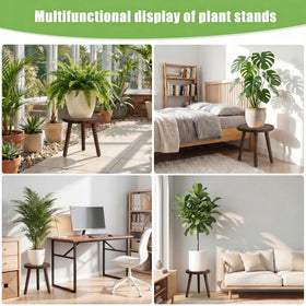 SEQUEDA multi-use pedestal for plants, books, or decor