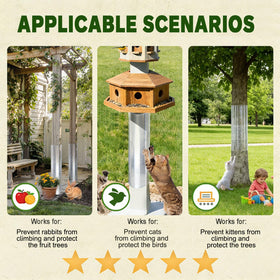 Reusable design reduces waste and costs for bark protection