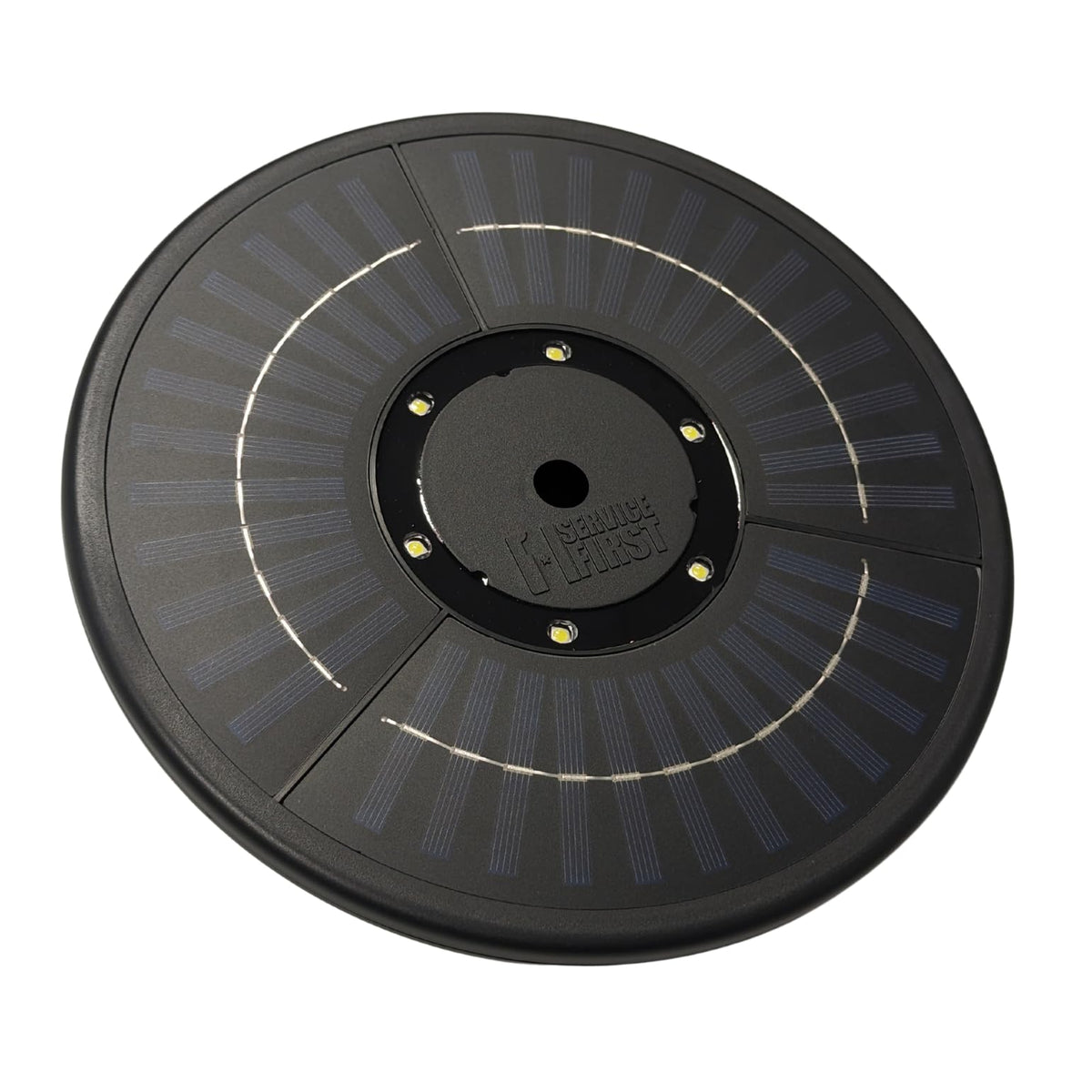 Service First Sirius solar panels optimize charging for steady daytime-to-night performance.