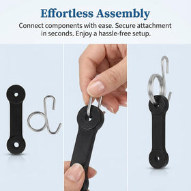SETEAMS easy-installation latch enables tool-free swap