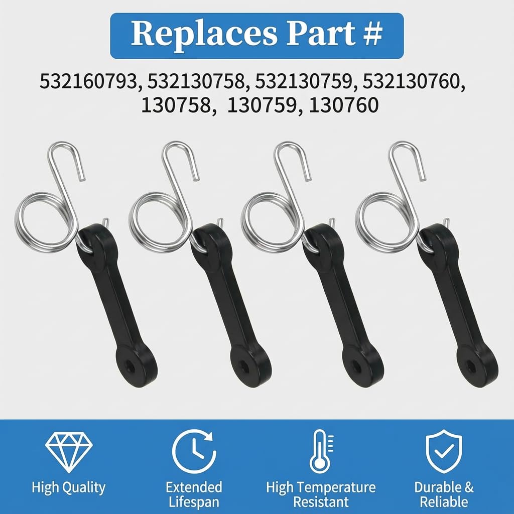 SETEAMS Poulan 12597RB-compatible latch for reliable replacement