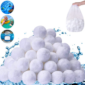 SETHVILL pool filter balls pack enhances filtration efficiency and easy replacement
