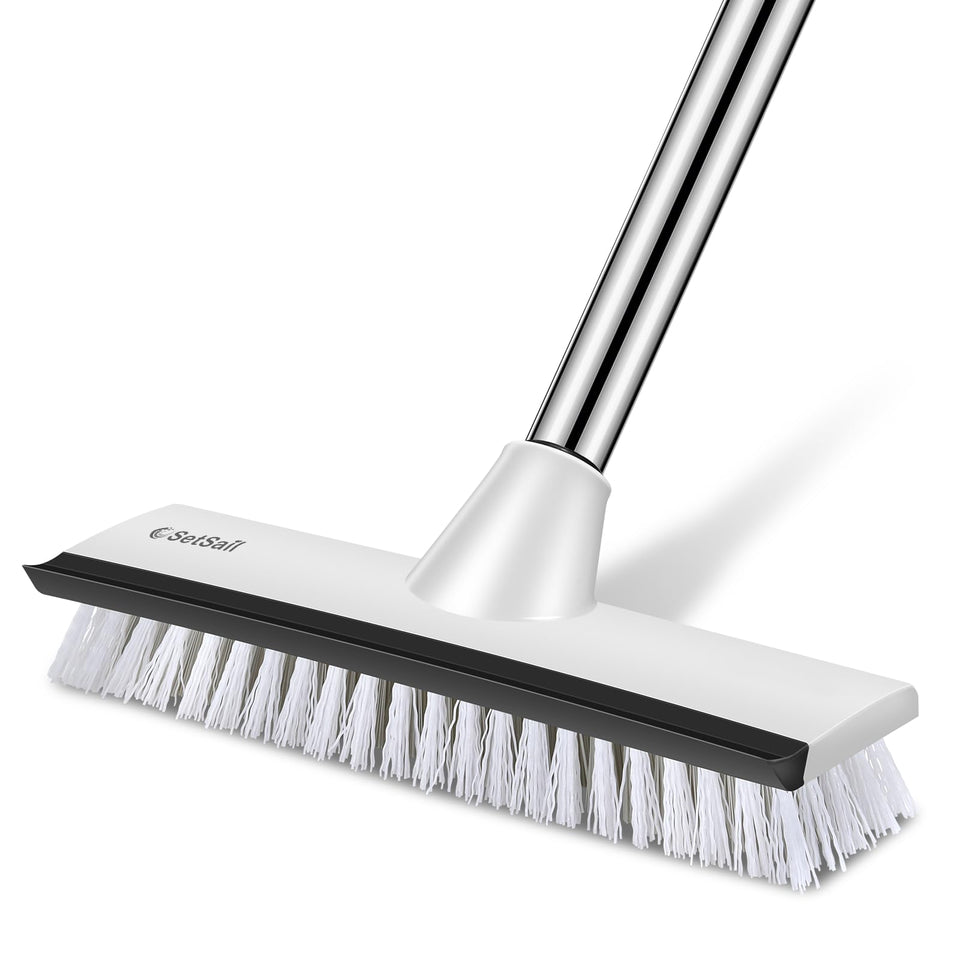 SetSail floor scrub brush in 2in1 design for versatile cleaning tasks.