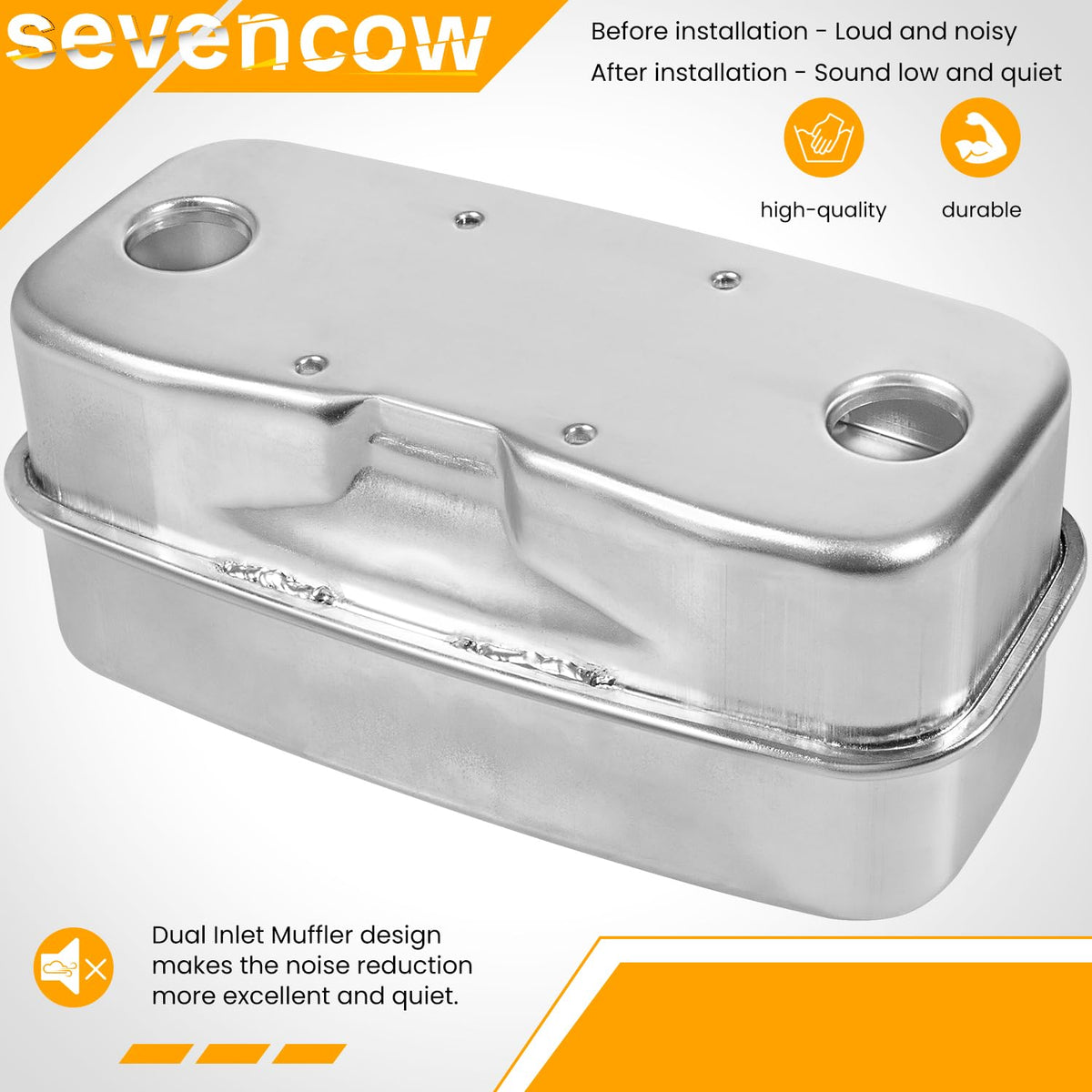 sevencow 951-0616B installation screws pack for quick mounting.