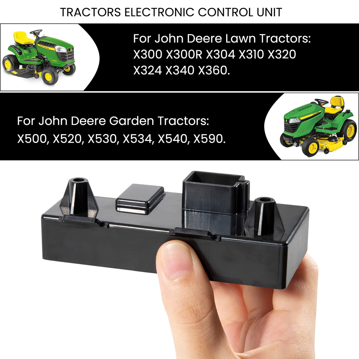 Sevencow AM141075 ECU module for John Deere X304 supports smooth engine operation