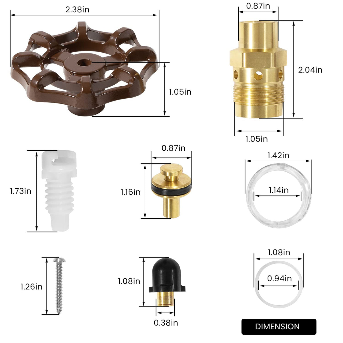 SevenCow RK-25 valve assembly ensures reliable performance after repair.