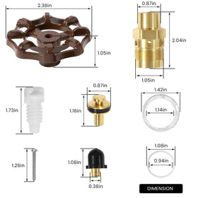 SevenCow RK-25 valve assembly ensures reliable performance after repair.