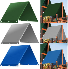 SEVENMORE snow-proof canopy for winter outdoor playground use