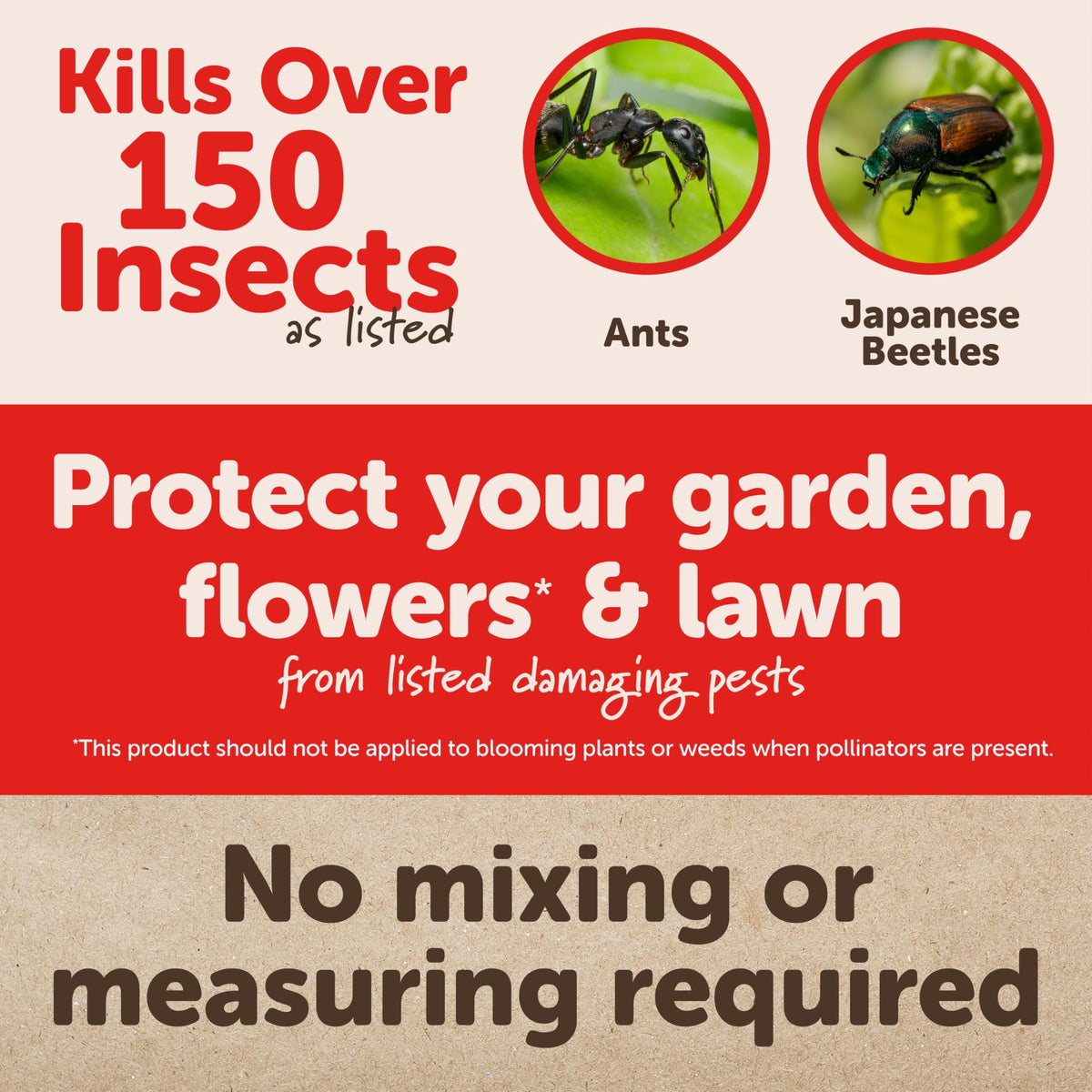 Sevin Insect Killer Dust applied on leaf surfaces for comprehensive protection