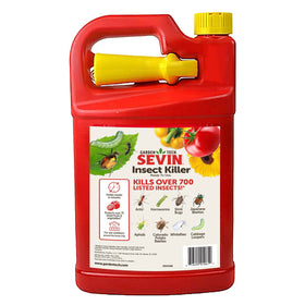 Sevin Ready-to-Use spray action ready to knock down pests