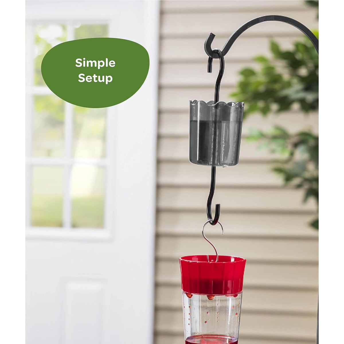 SEWANTA Ant Moat guards help birds return to feeder quickly