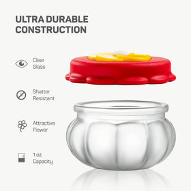 SEWANTA durable glass construction ideal for outdoor hummingbird watching.