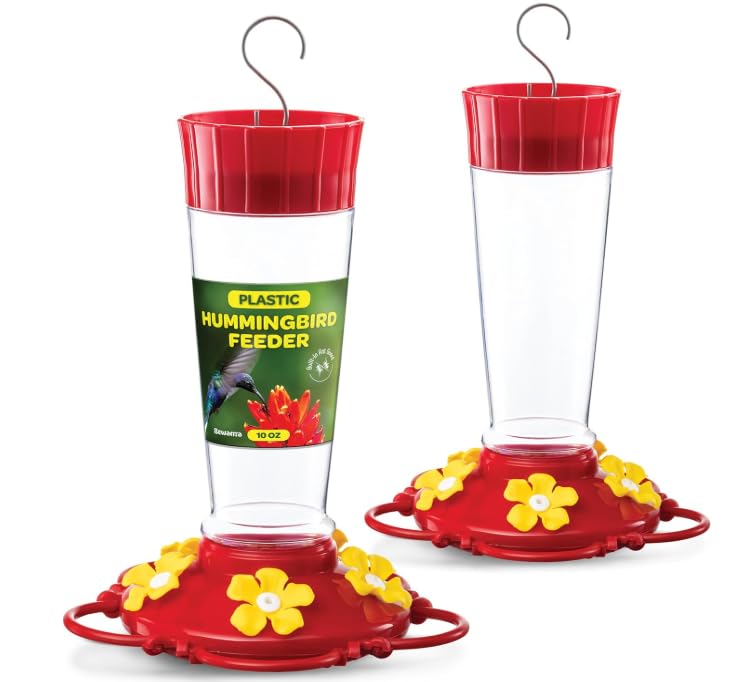 SEWANTA clear plastic body shows nectar levels.