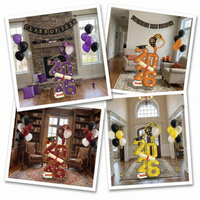 sewrung class of 2026 yard decor clearly marks the milestone with style.