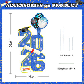 sewrung 2026 yard sign stake assembly enables quick outdoor setup.